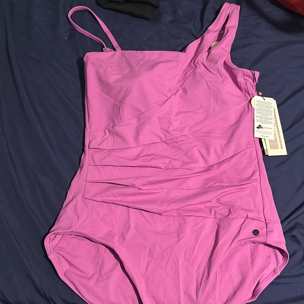 Calia one piece sculpting swim suit